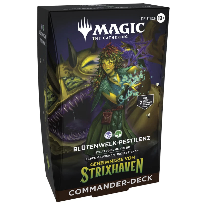 MTG - Geheimnisse von Strixhaven - Commander Deck Blütenwelk Pestilenz - Deutsch