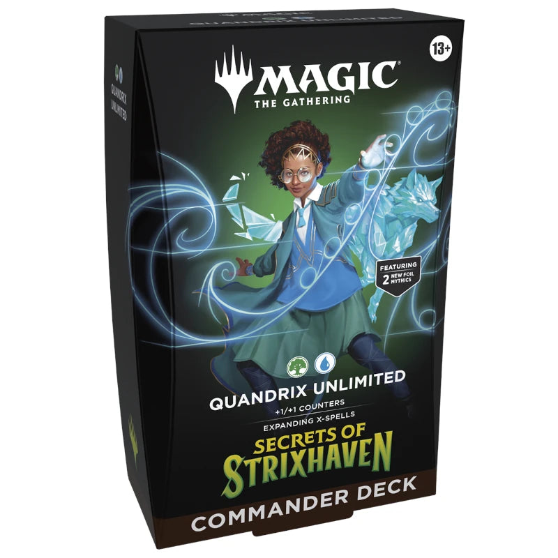 MTG - Secrets of Strixhaven - Commander Deck Quandrix Unlimited - Englisch
