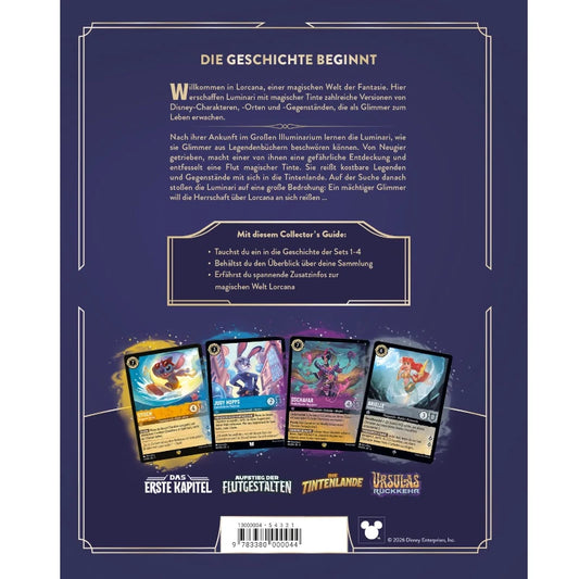 Lorcana - Der offizielle Collector's Guide: Sets 1-4 - Deutsch