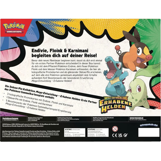 Pokémon - Erhabene Helden Deluxe-Pin-Kollektion - Deutsch