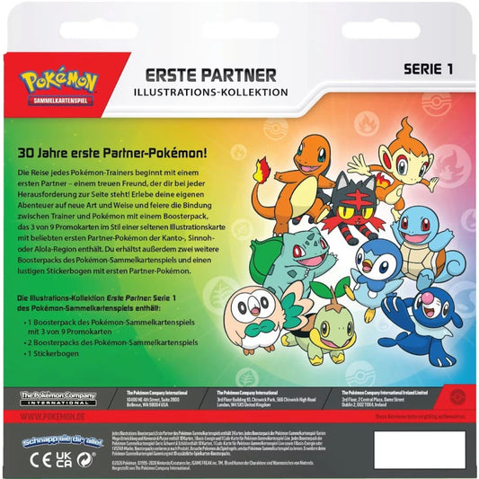 Pokémon - Erste Partner Illustrations-Kollektion - Deutsch