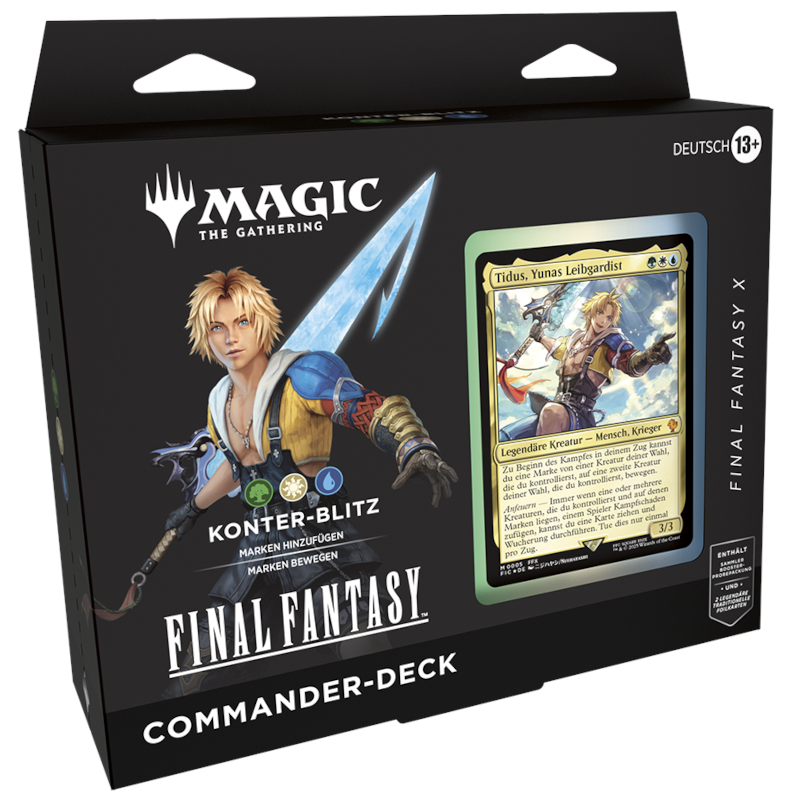 MTG - Final Fantasy - Commander-Deck Konter-Blitz - Deutsch