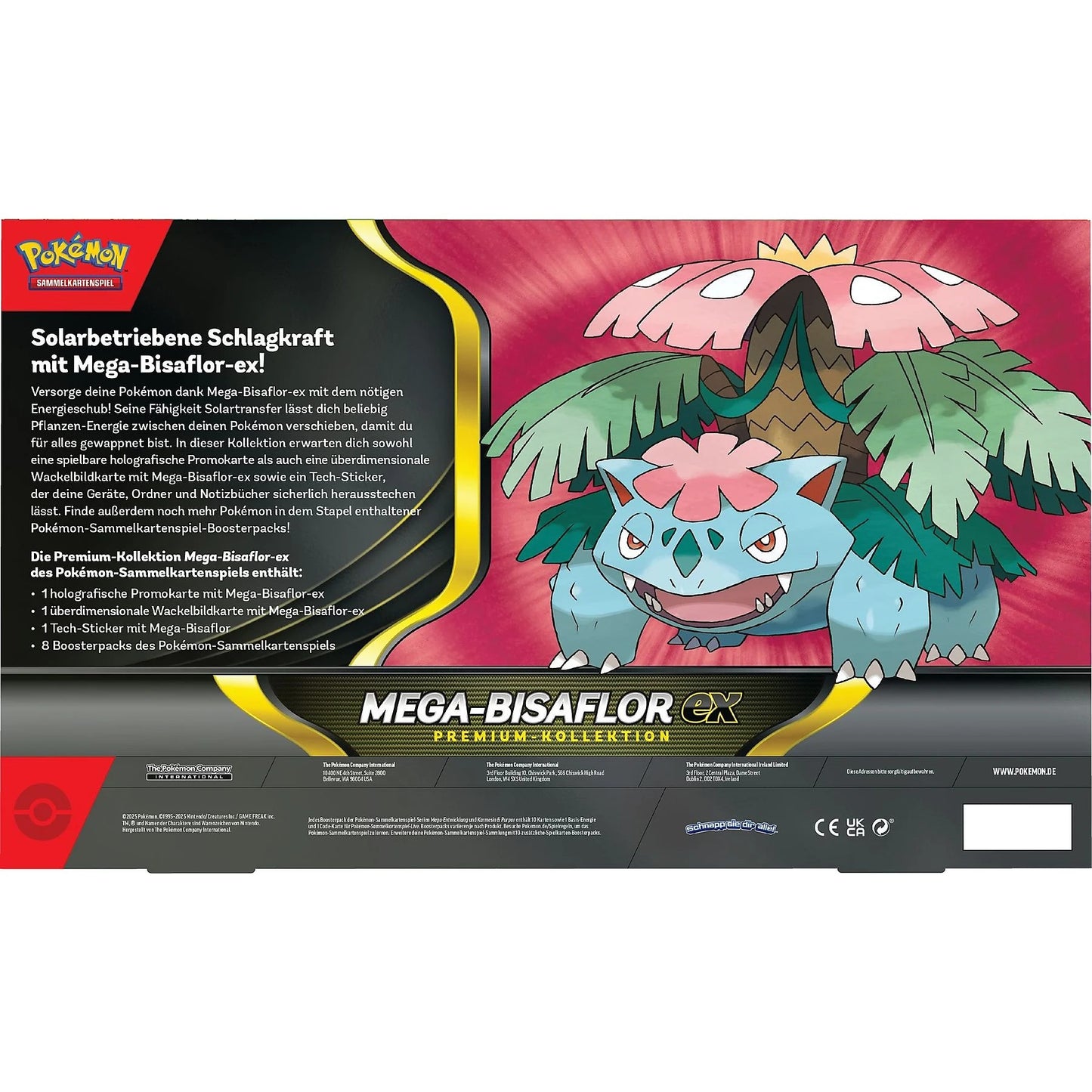Pokémon - Mega Bisaflor EX Premium Kollektion - Deutsch