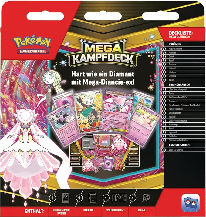 Pokémon - Mega-Kampfdeck Mega-Diancie-EX - Deutsch