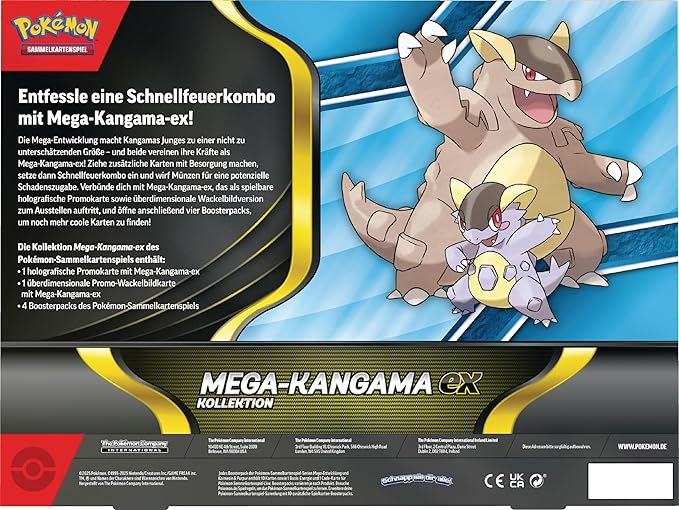 Pokémon - Mega Kangama EX Kollektion - Deutsch