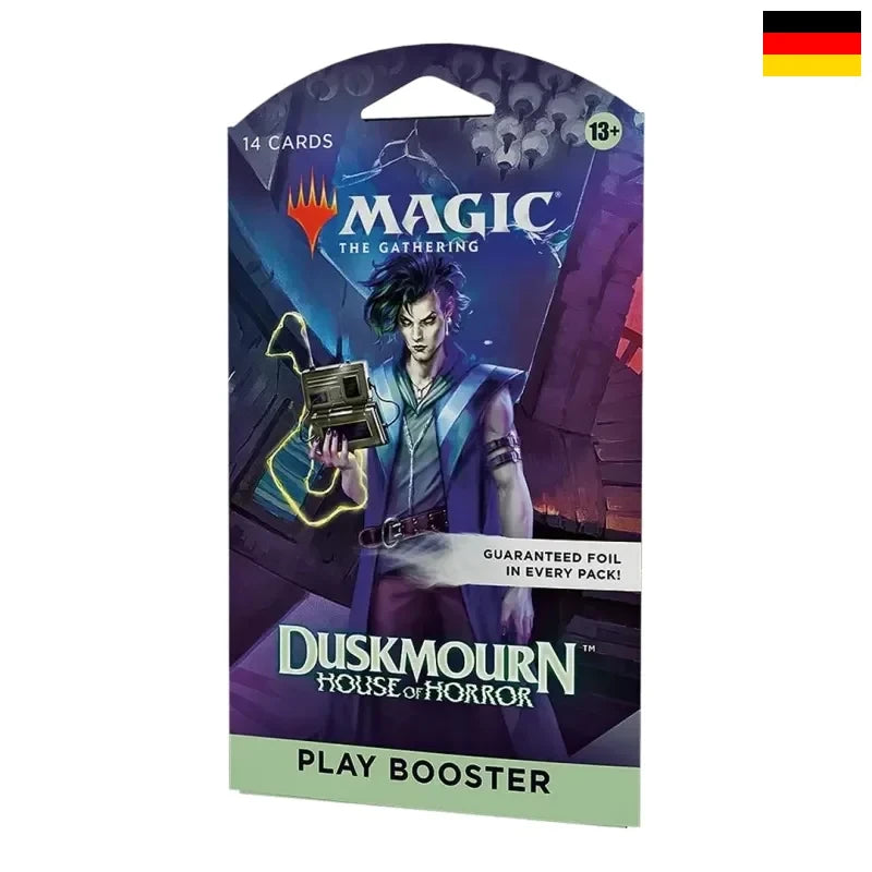 MTG - Duskmourn: Haus des Schreckens Sleeved Play Booster Pack - Deutsch