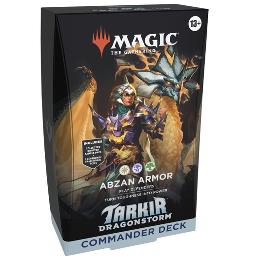 MTG - Tarkir Dragonstorm - Commander Deck Abzan Armor - Englisch