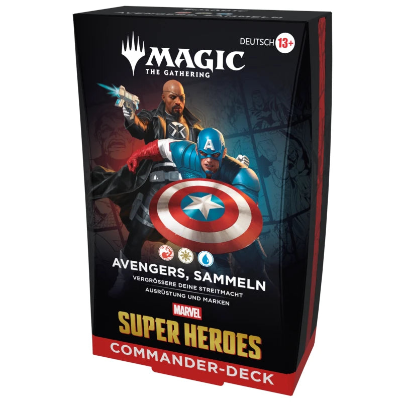 MTG - Marvel Super Heroes - Commander Deck Avengers sammeln! - Deutsch