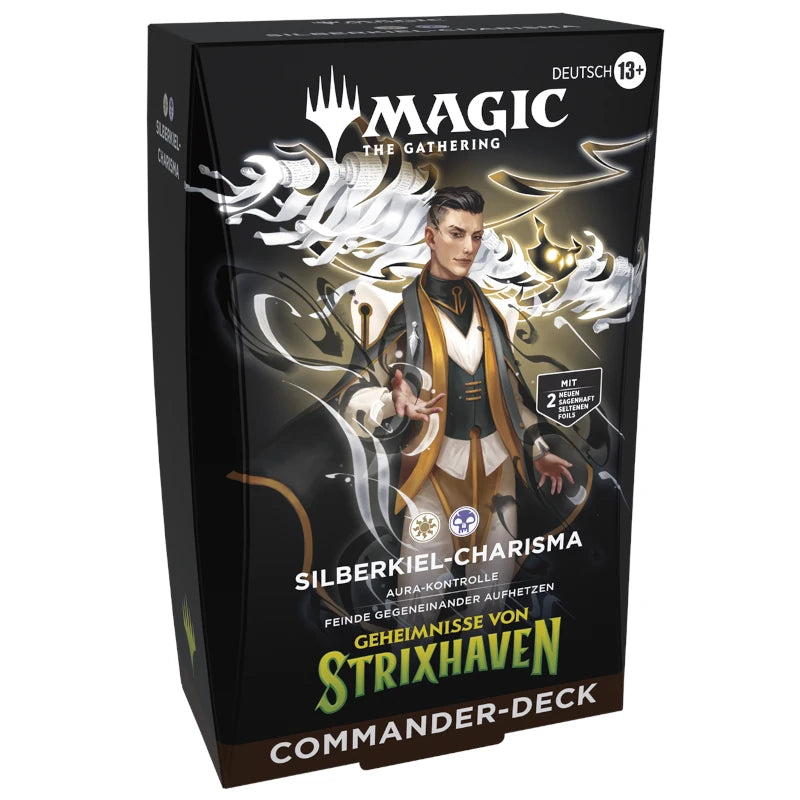 MTG - Geheimnisse von Strixhaven - Commander Deck Silberkiel Charisma - Deutsch