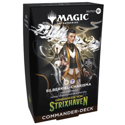 MTG - Geheimnisse von Strixhaven - Commander Deck Silberkiel Charisma - Deutsch
