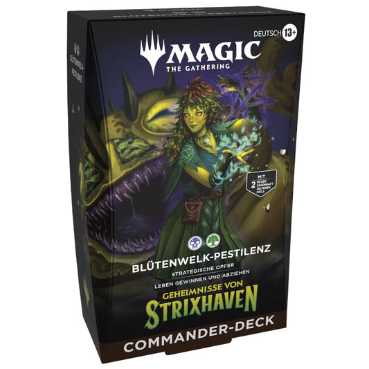 MTG - Geheimnisse von Strixhaven - Commander Deck Blütenwelk Pestilenz - Deutsch