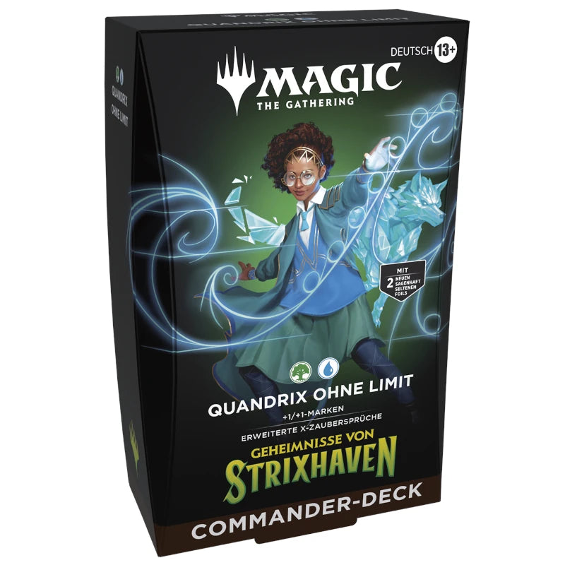 MTG - Geheimnisse von Strixhaven - Commander Deck Quandrix ohne Limit - Deutsch