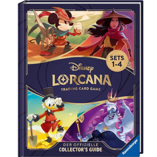 Lorcana - Der offizielle Collector's Guide: Sets 1-4 - Deutsch