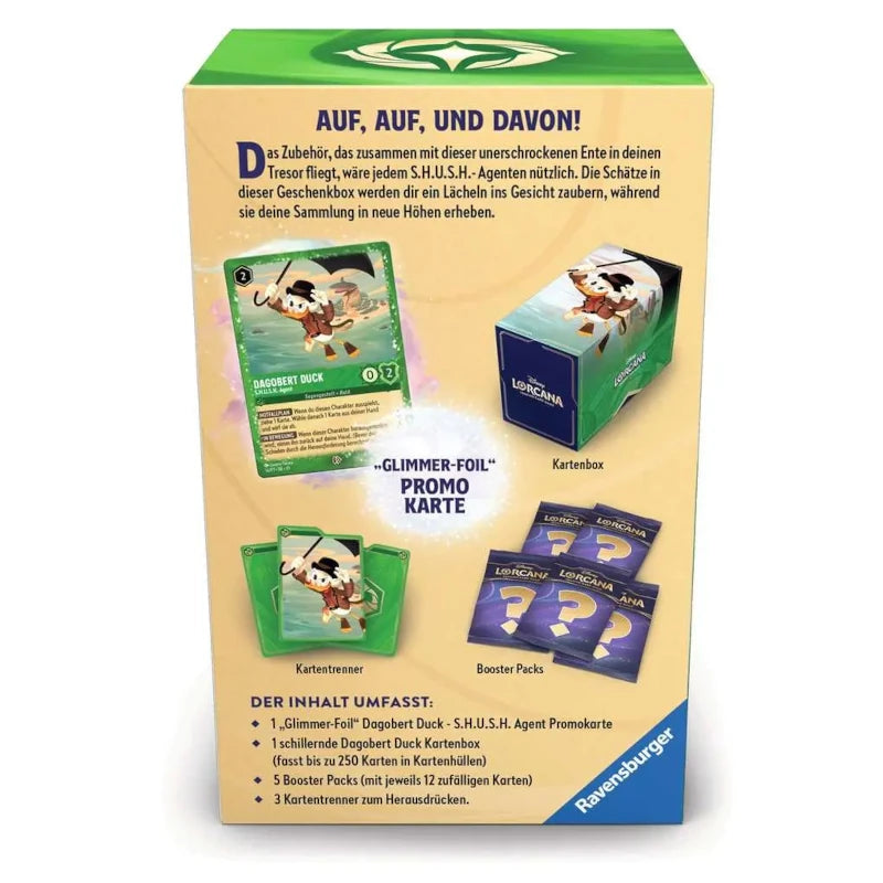 Lorcana - Geschenkbox Dagobert Duck - Deutsch
