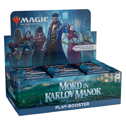 MTG - Mord in Karlov Manor - Play Booster Display - Deutsch