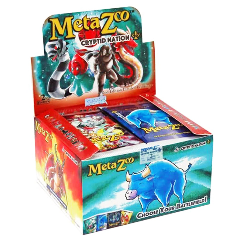 MetaZoo - Cryptid Nation: Booster Display - 36 Packs (2nd Edition) - Englisch