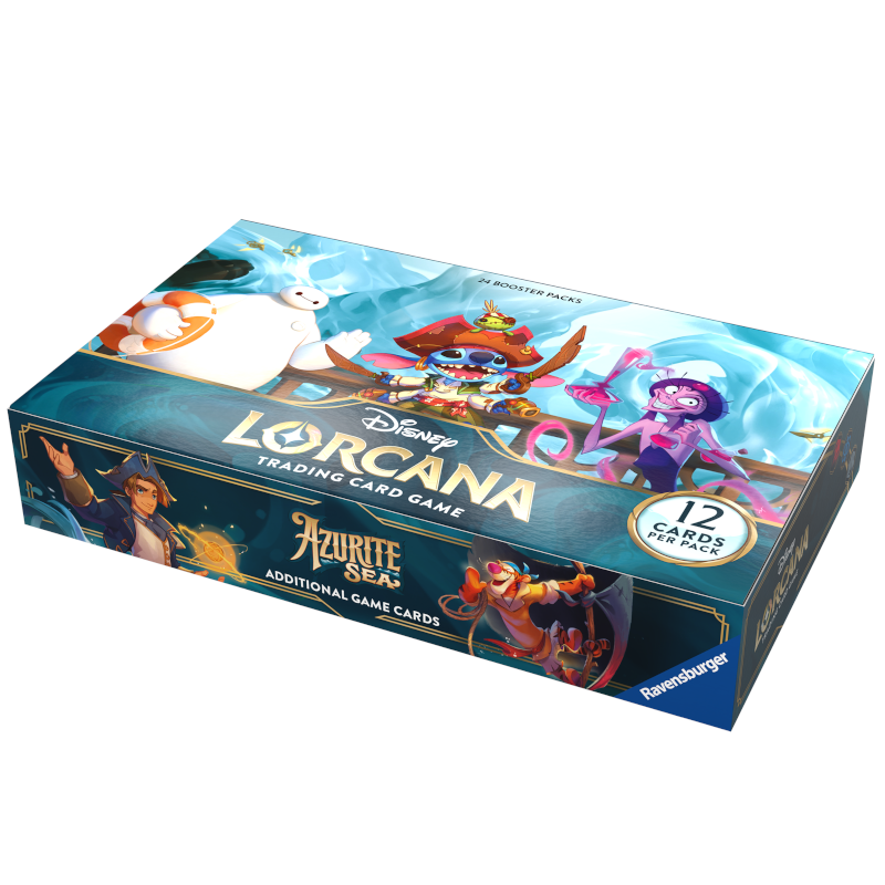 Lorcana - Azurite Sea - Booster Display - Englisch