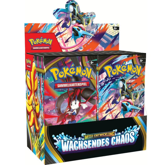 Pokémon - ME04 Wachsendes Chaos Display - Deutsch