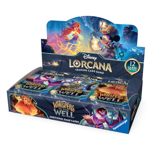 Lorcana - Whispers in the Well - Booster Display - Englisch