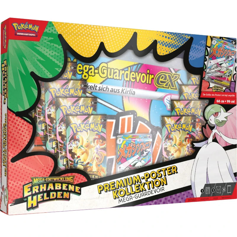 Pokémon - Erhabene Helden Premium-Poster-Kollektion Mega-Guardevoir-ex - Deutsch