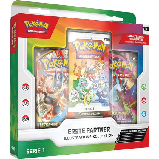 Pokémon - Erste Partner Illustrations-Kollektion - Deutsch