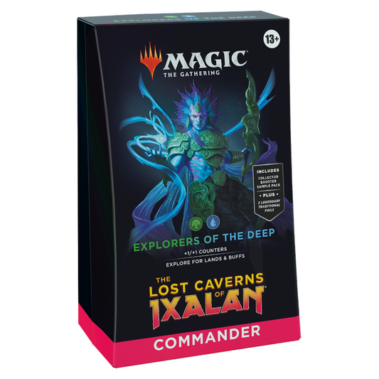 MTG - Lost Caverns of Ixalan - Commander Deck Explorers of the Deep - Englisch