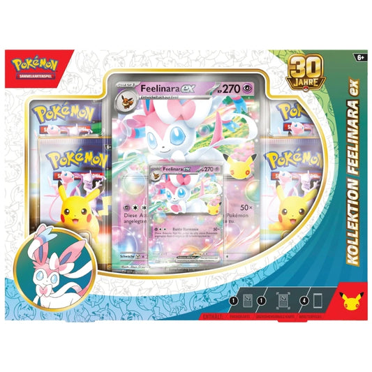 Pokémon - 30 Jahre - Feelinara EX Kollektion - Deutsch