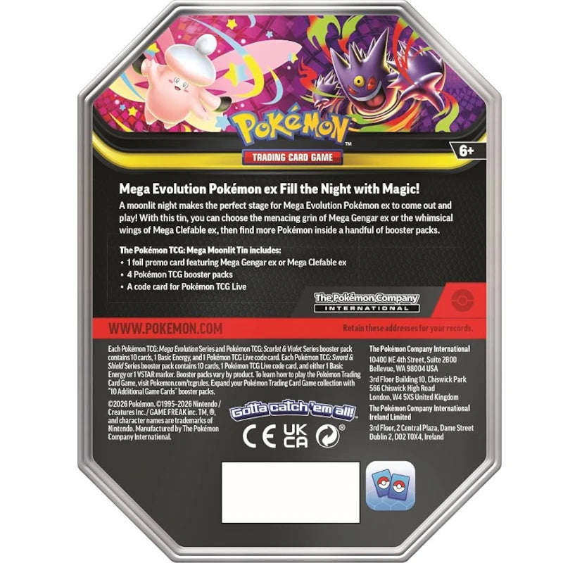 Pokémon - Tin Mega-Gengar-EX - Deutsch