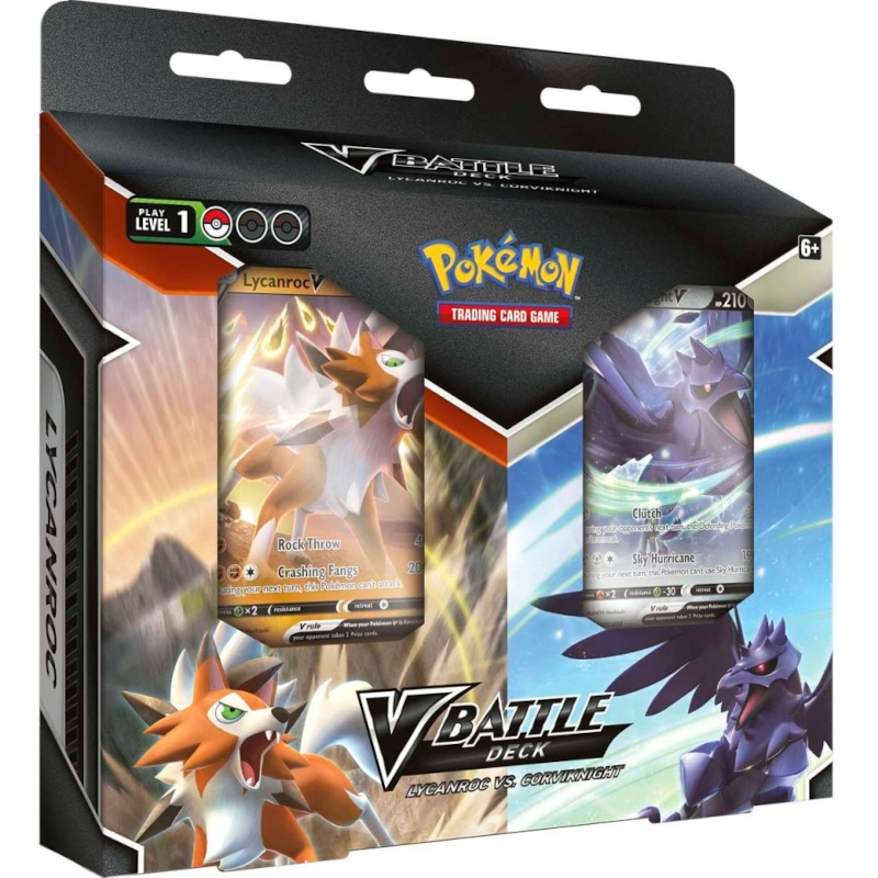 Pokémon - Lycanroc VS. Corviknight – V Battle Deck - Englisch