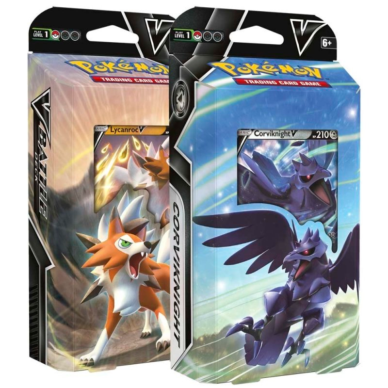 Pokémon - Lycanroc VS. Corviknight – V Battle Deck - Englisch