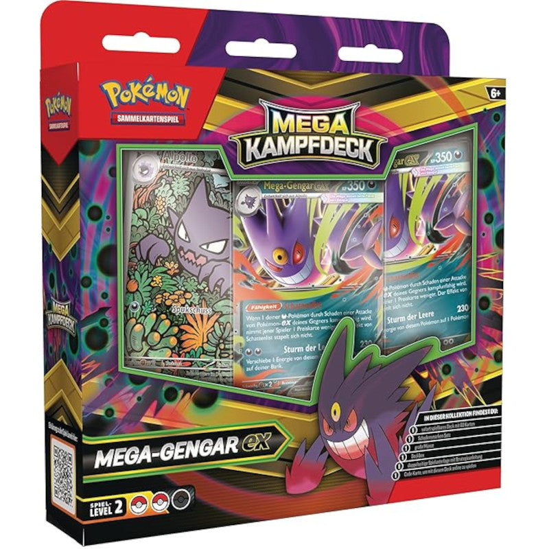 Pokémon - Mega-Kampfdeck Mega-Gengar-EX - Deutsch