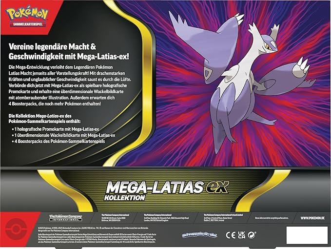 Pokémon - Mega Latias EX Kollektion - Deutsch