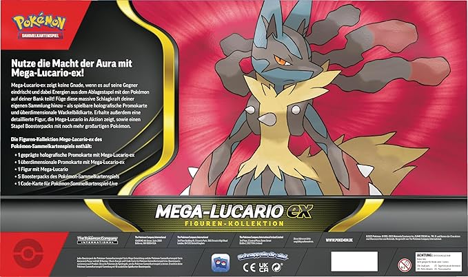 Pokémon - Mega Lucario EX Figuren Kollektion - Deutsch