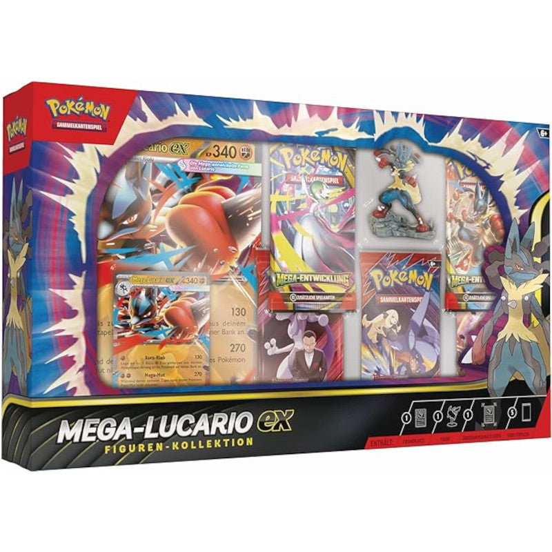 Pokémon - Mega Lucario EX Figuren Kollektion - Deutsch