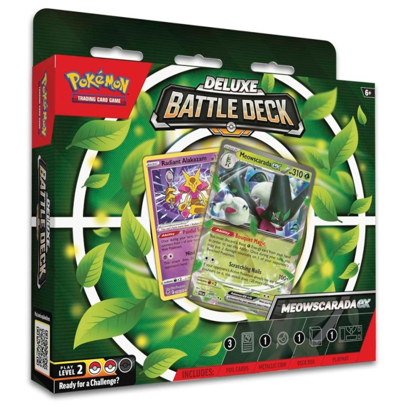 Pokémon - Meowscarada ex Deluxe Battle Deck - Englisch