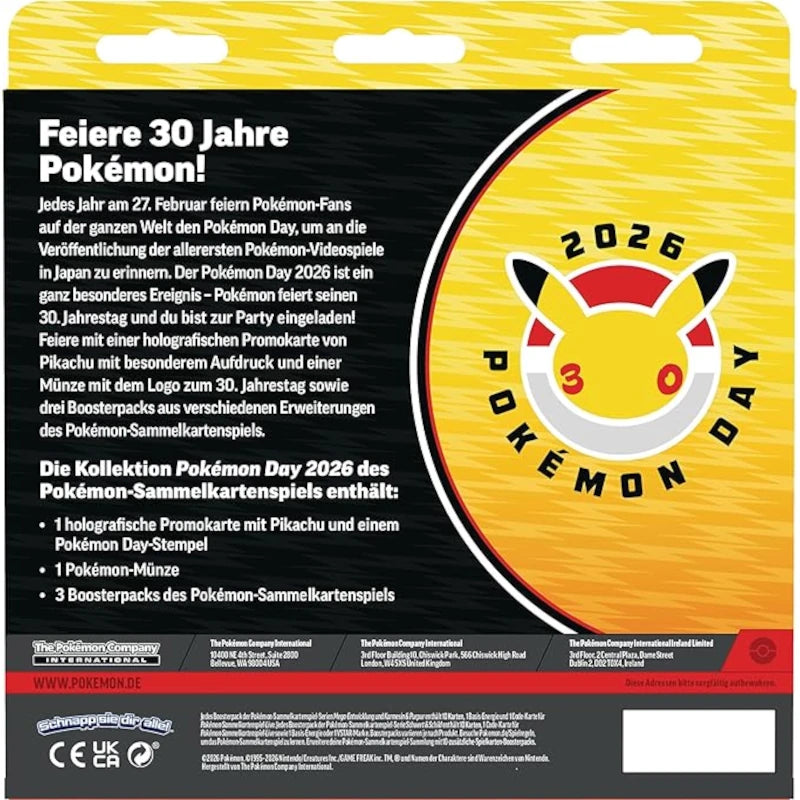 Pokémon - Kollektion Pokémon Day 2026 - Deutsch