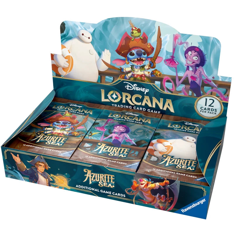 Lorcana - Azurite Sea - Booster Display - Englisch