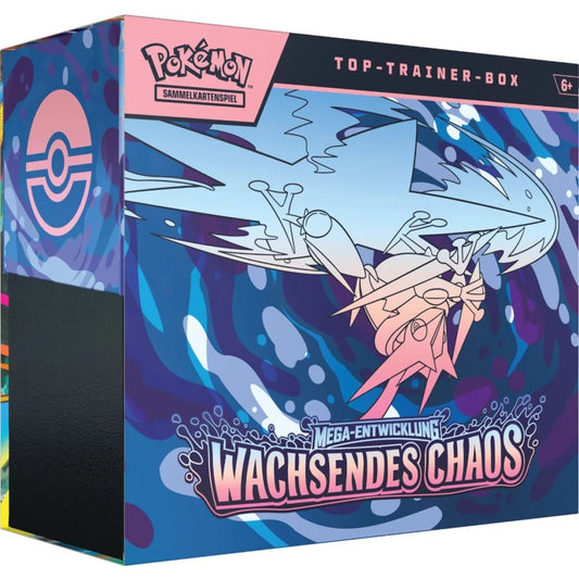 Pokémon - ME04 Wachsendes Chaos Top Trainer Box - Deutsch